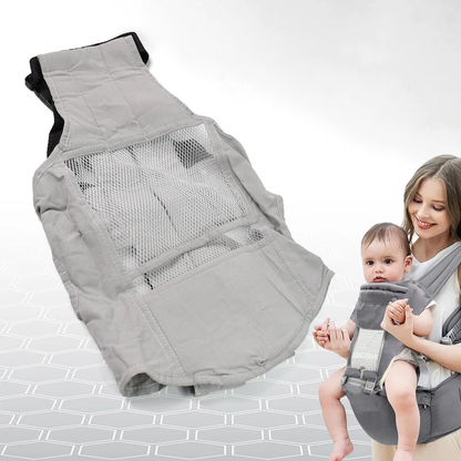 Ergonomic Baby Carrier Bag – Multi-Mode Baby Holder with Adjustable Sling & Hip Seat