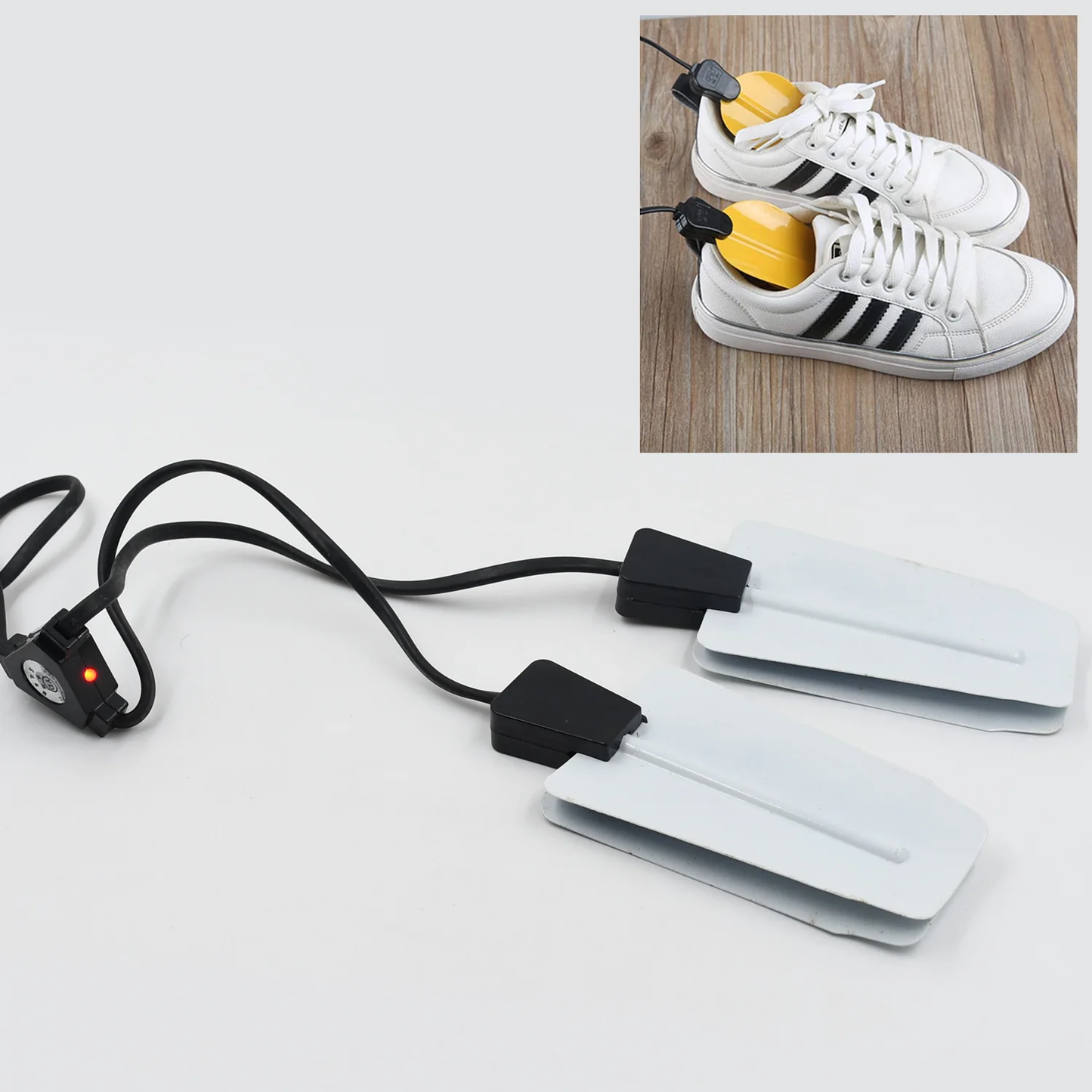 220V Portable Electric Shoe Dryer with USB Intelligent Timer