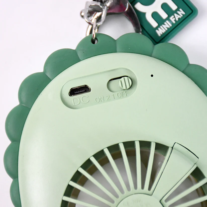 Cartoon USB Handheld Fan – Portable Mini Fan for Desktop and Outdoor Use