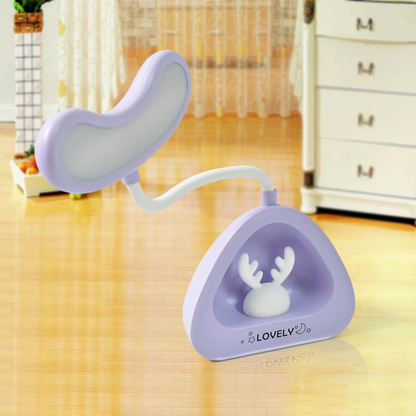 Little Rabbit Night Light – USB Rechargeable Foldable Bedside Lamp for Kids