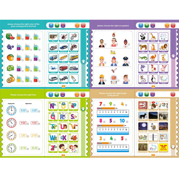 Interactive Musical Learning Book for Toddlers: Alphabets, Numbers & Phonetics