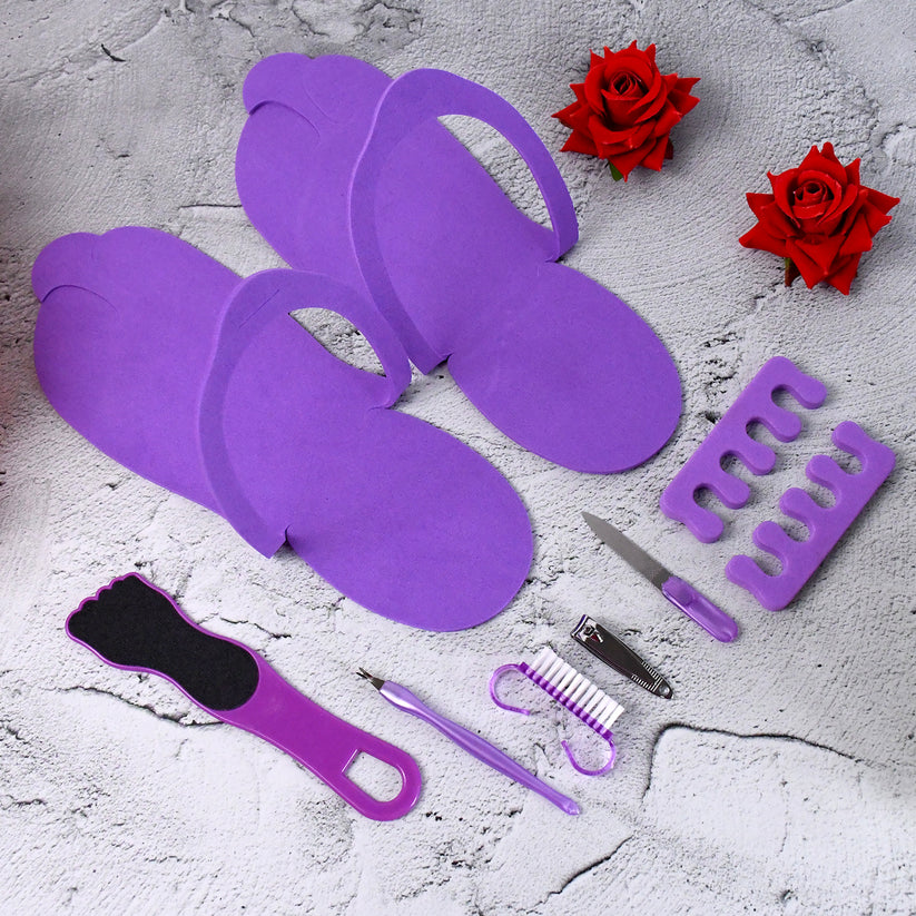 9-Piece Pedicure Kit – Foot Care Tool Set for Smooth, Healthy Feet