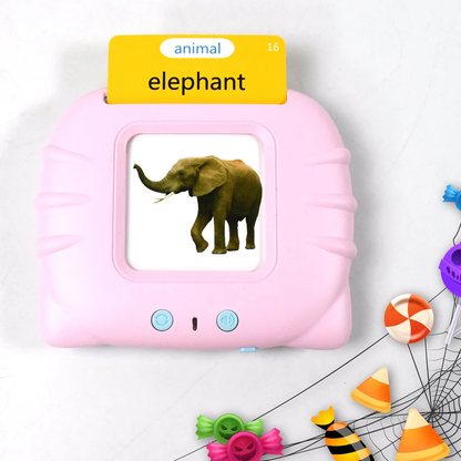 Interactive Preschool Learning Flash Cards with 224 Words – Educational English Learning Machine for Kids