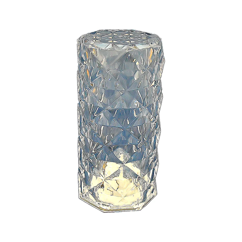 Crystal LED Candle Lamp – Battery-Operated Decorative Light for Home Décor