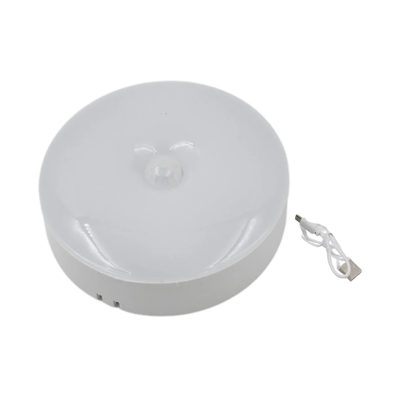 Round Shape 8 LED Motion Sensor Induction LED Light