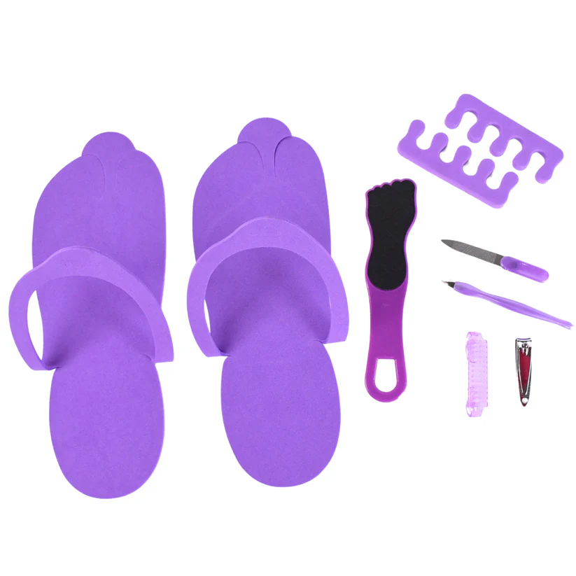 9-Piece Pedicure Kit – Foot Care Tool Set for Smooth, Healthy Feet