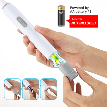 Battery-Operated Electric Toothbrush for Adults and Teens