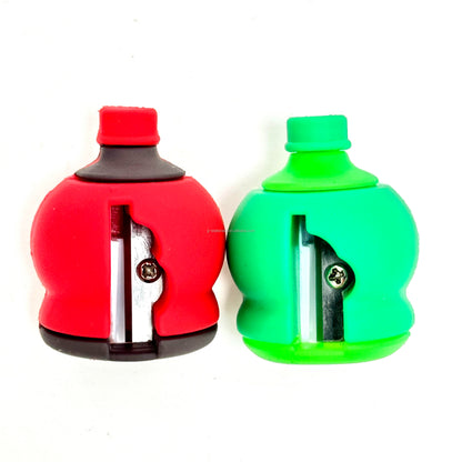 2-in-1 3D Cold Drink Bottle Shape Pencil Sharpener & Eraser – Cute Stationery for Kids, School, and Birthday Return Gifts (1 Pc)