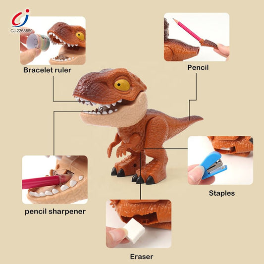 5-in-1 Dinosaur Stationery Set – Fun & Creative School Supplies