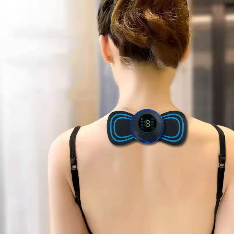 Portable USB EMS Neck Massager – Electric Cervical Pain Relief Device