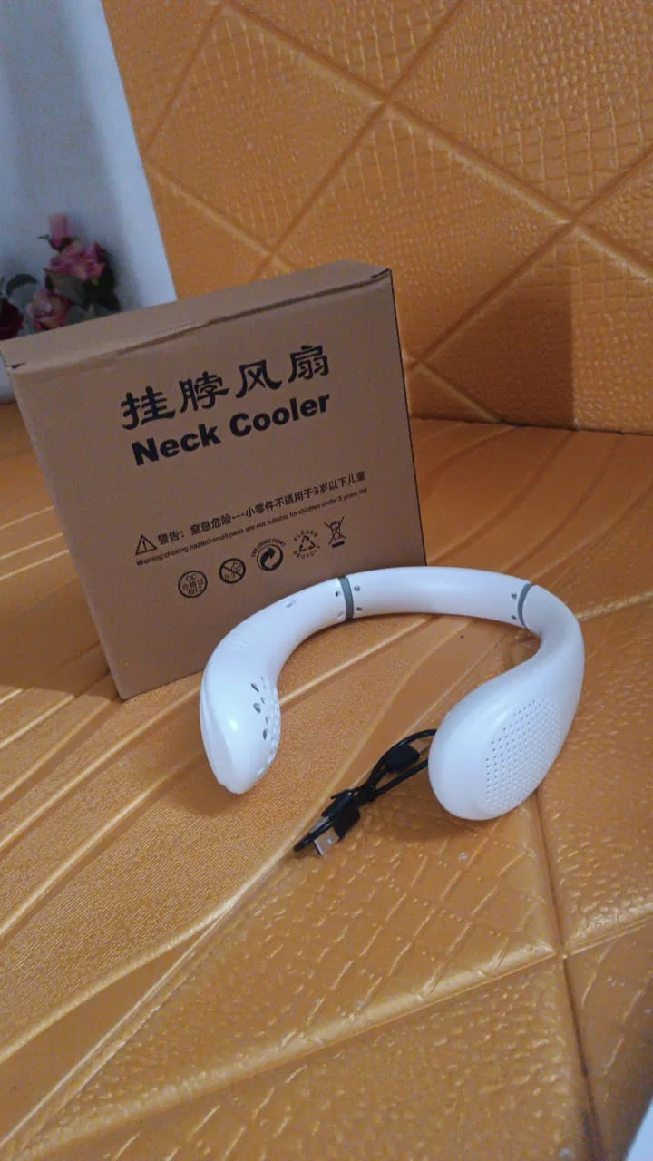 Portable Wearable Neck Fan | USB Rechargeable, 3 Speeds, Bladeless Design