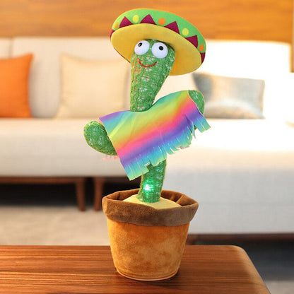 Dancing Cactus Toy – Talking, Singing & Mimicking Plush