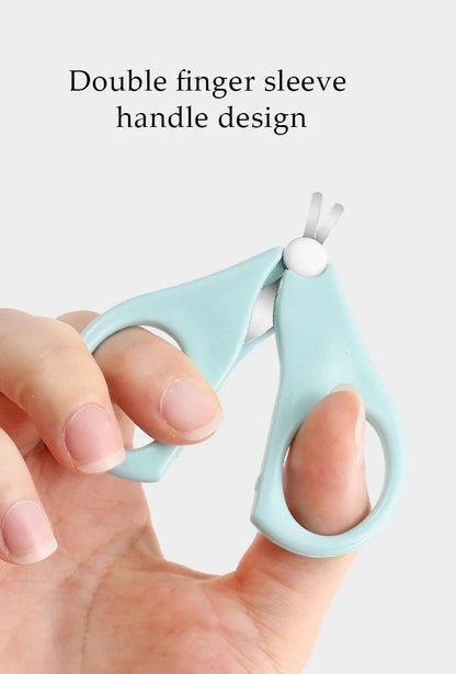 Baby Safety Nail Cutter Scissors with Circular Cutter Head (1 Pc)