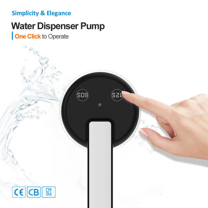 USB Rechargeable Electric Water Dispenser Pump with Removable Spout