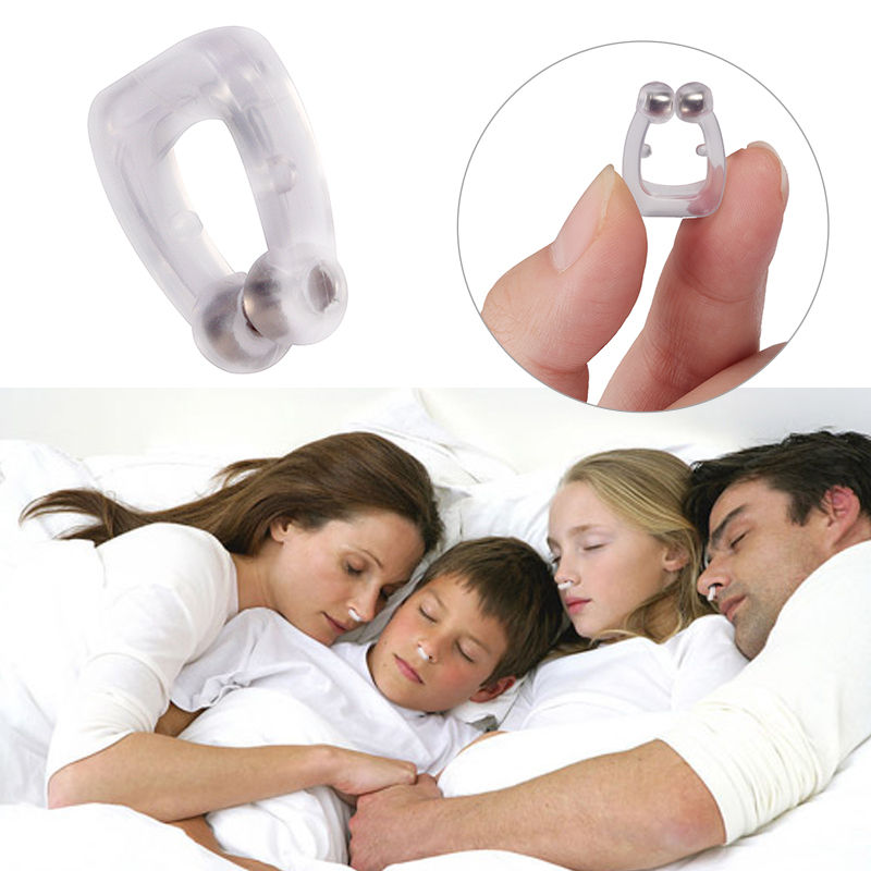 Anti Snore Device for Men & Women – Silicone Magnetic Nose Clip (1 Pc)