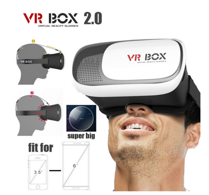 3D VR Box Headset – Virtual Reality Glasses for Android & iPhone