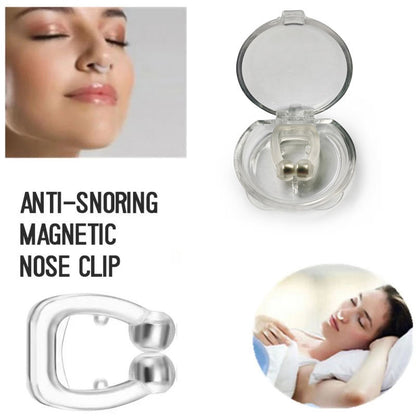 Anti Snore Device for Men & Women – Silicone Magnetic Nose Clip (1 Pc)