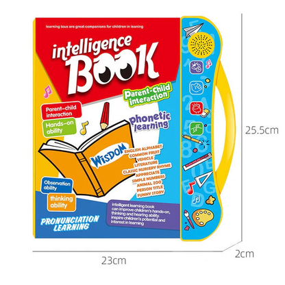 Interactive Musical Learning Book for Toddlers: Alphabets, Numbers & Phonetics