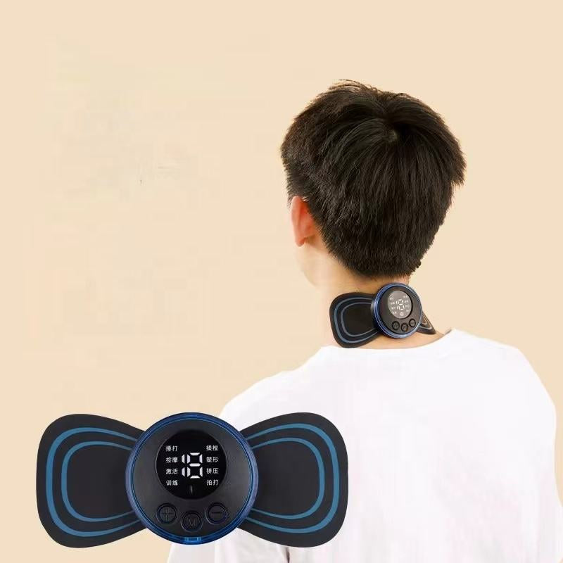 Portable USB EMS Neck Massager – Electric Cervical Pain Relief Device