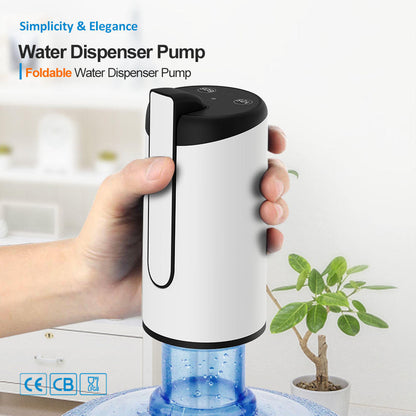 USB Rechargeable Electric Water Dispenser Pump with Removable Spout